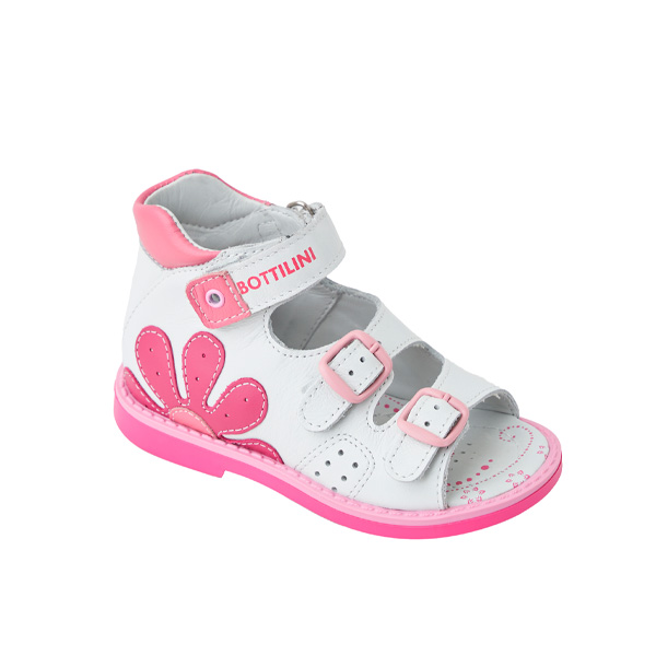 Сандалии Bottilini для девочек SO-090(4) розовый/белый.