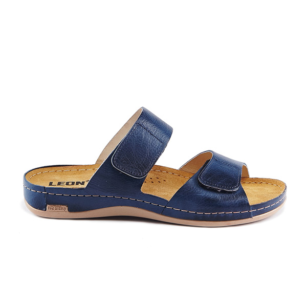 Сабо Leon женские 952 темно-синий