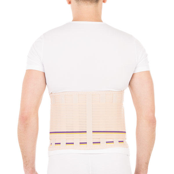 Корсет ортопедический Тривес 6 ребер жесткости Т.58.09 бежевый.