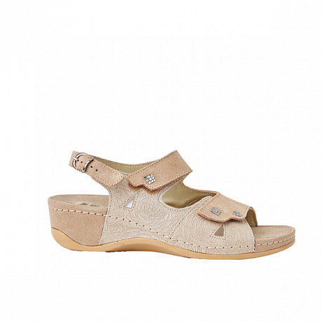 Сандали Mubb женские 766-18-2 бежевые. Изображение 2 из 4