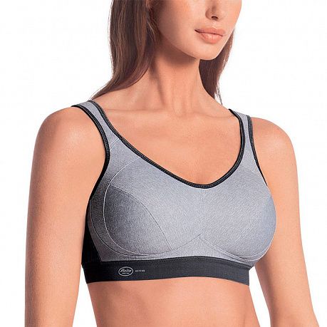 Бюстгальтер Anita для фиксации экзопротеза 5727X 254 серый вереск. Изображение 2 из 3