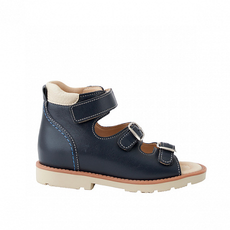 Сандали ортопедические Мега Ортопедик для мальчиков 052 02 28-21 синие. Изображение 2 из 4