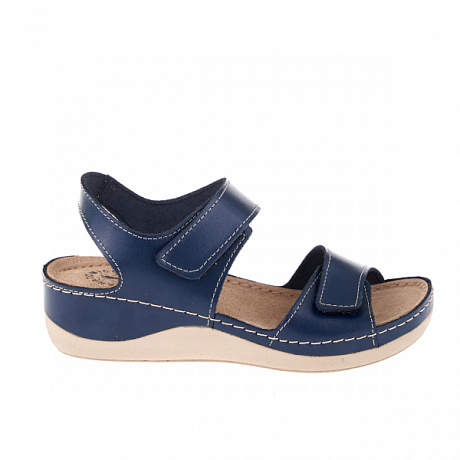 Сандали Fratelli Babb женские D-302 темно-синие. Изображение 2 из 5