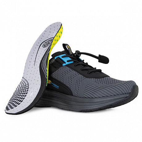 Кроссовки ортопедические Ортобум для мальчиков 30223-02 серый меланж. Изображение 3 из 6