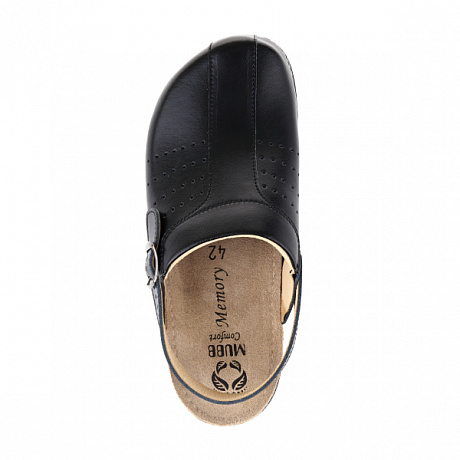 Сабо Mubb мужские 3439 черные. Изображение 4 из 6