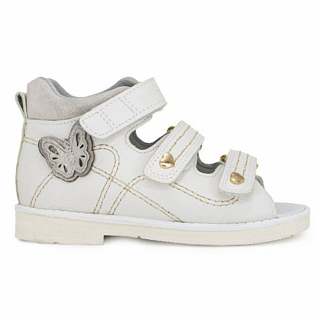 Сандали ортопедические Ортобум для девочек 27057-01 песочная бабочка. Изображение 2 из 6