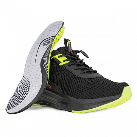 Кроссовки ортопедические Ортобум для мальчиков 30223-02 черные с лаймом. Изображение 5 из 6