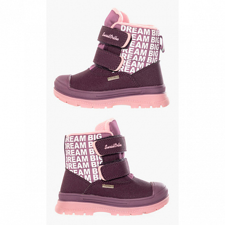 Ботинки ортопедические Сурсил-Орто с шерстью для девочек A45-2401 фиолетовые. Изображение 4 из 4