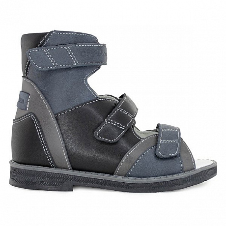 Сандали ортопедические Ортобум для мальчиков 71057-15 дымчатый сапфир. Изображение 2 из 6